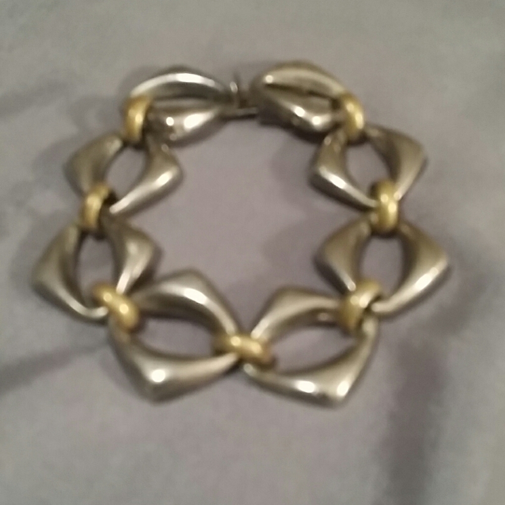 SILVER-GOLD BRACELET